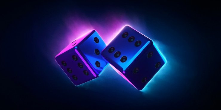 Live chat panel with peer notifications and croupier announcements